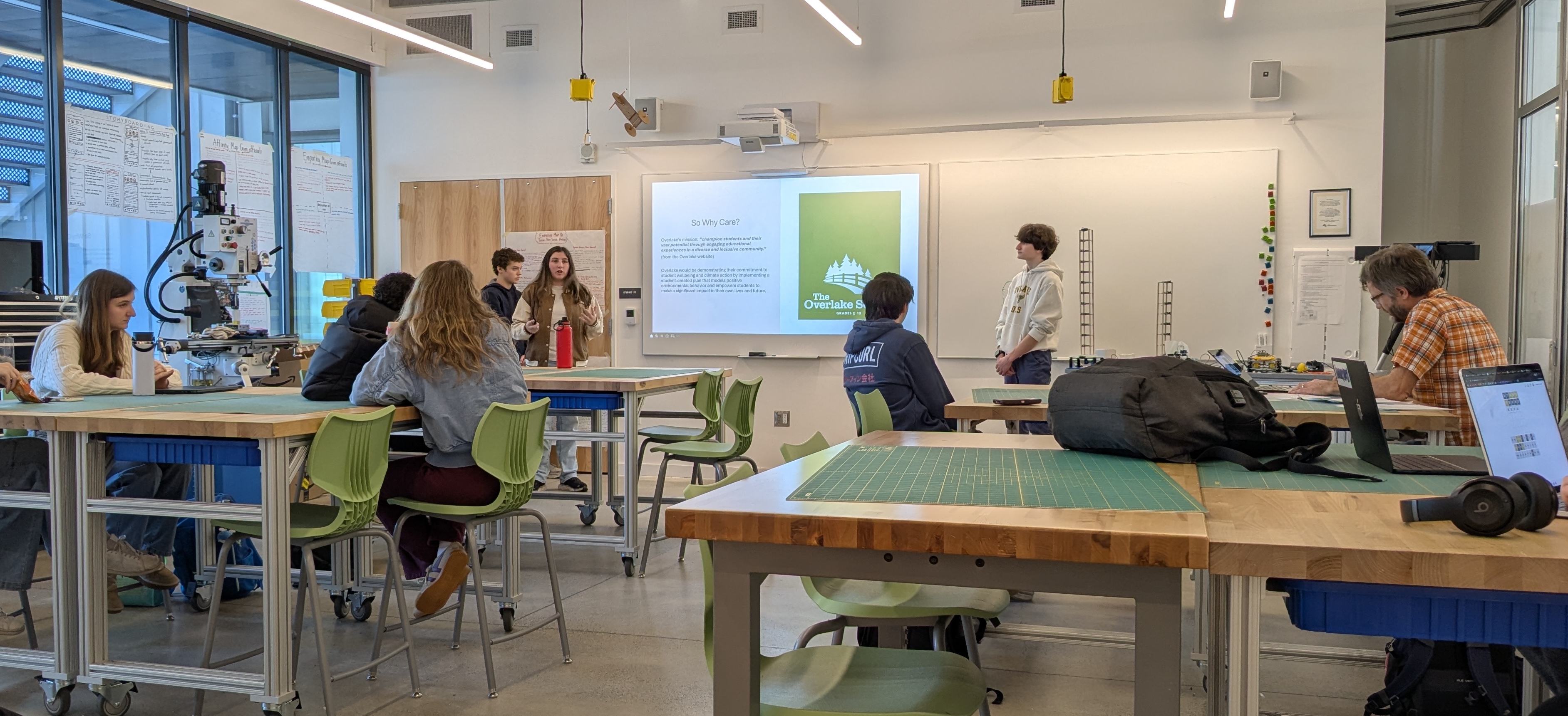 Students in IDEA Lab