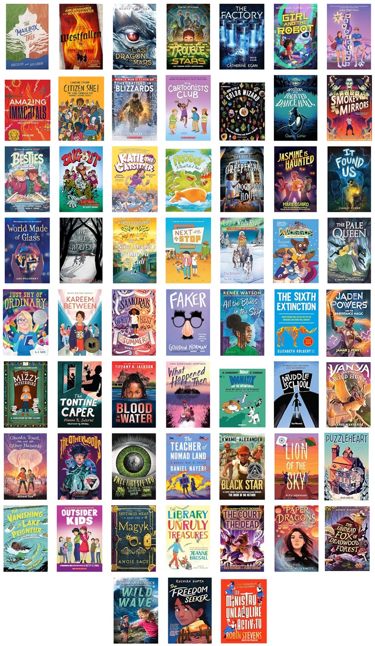 Covers of recommended books