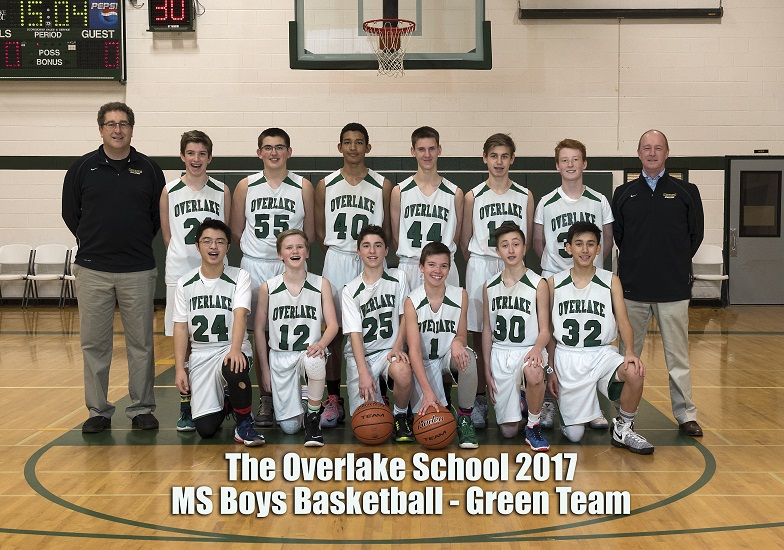 MS Boys Basketball Green Team