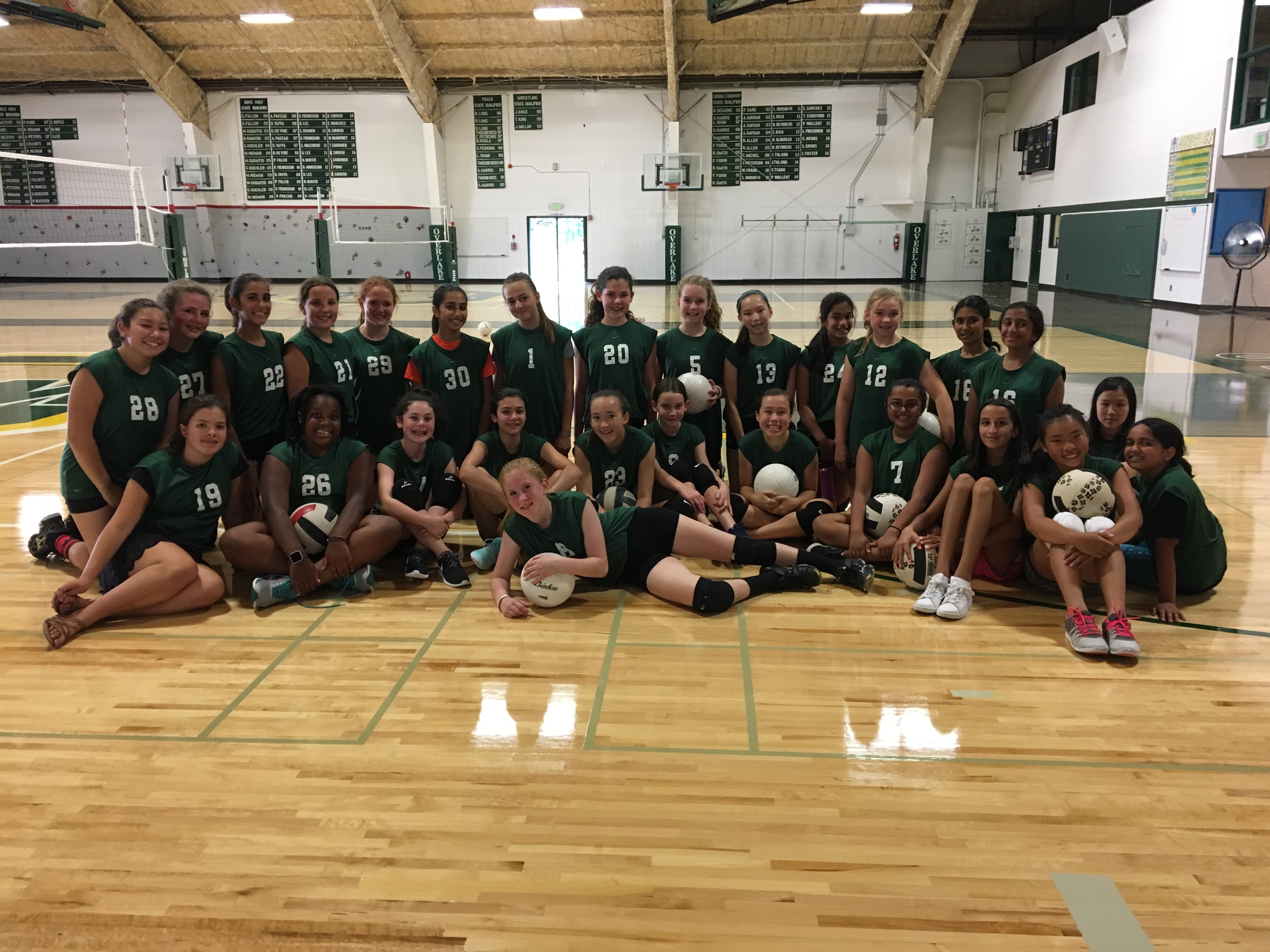 MS Girls Volleyball