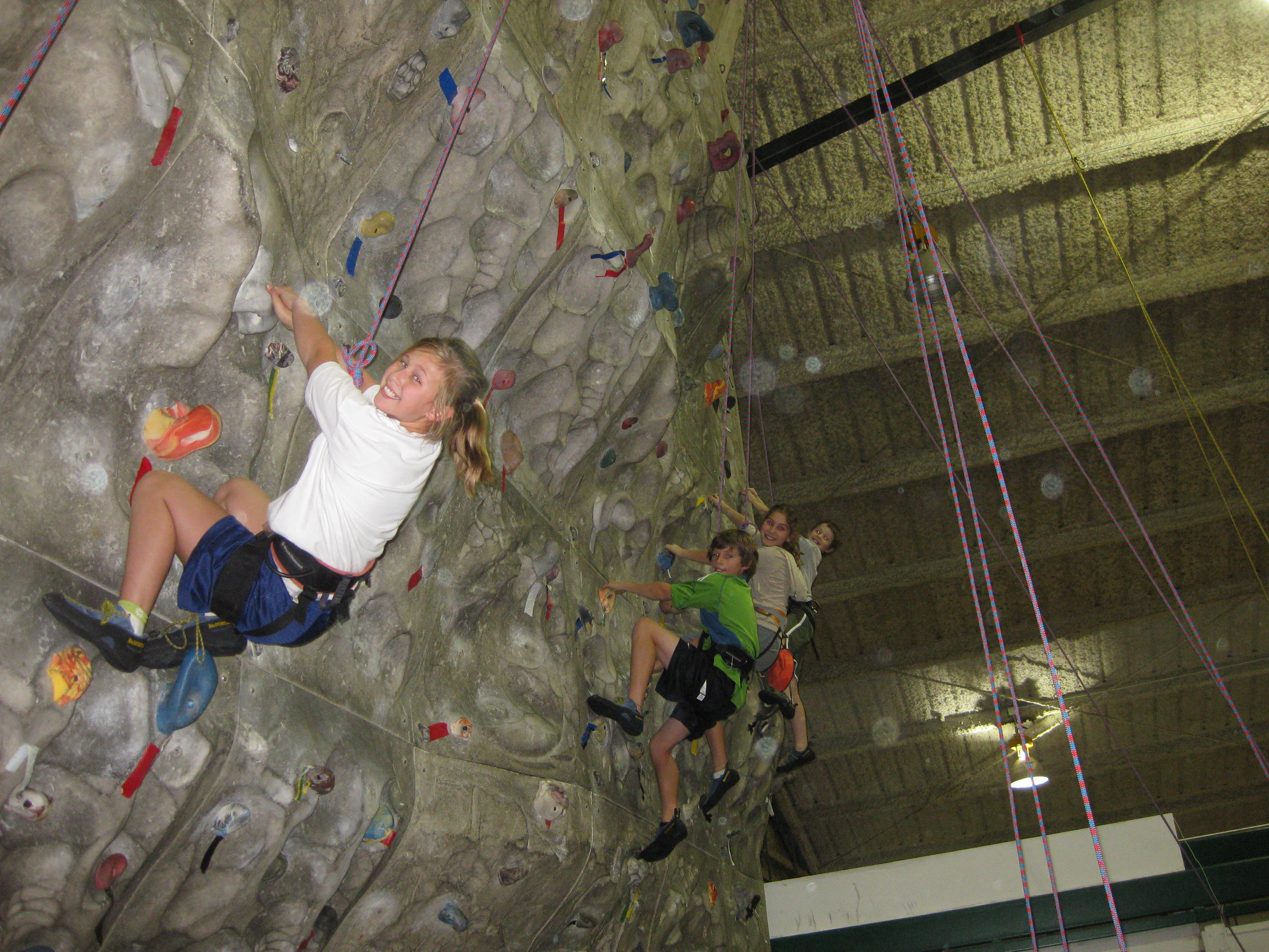 Rock climbing