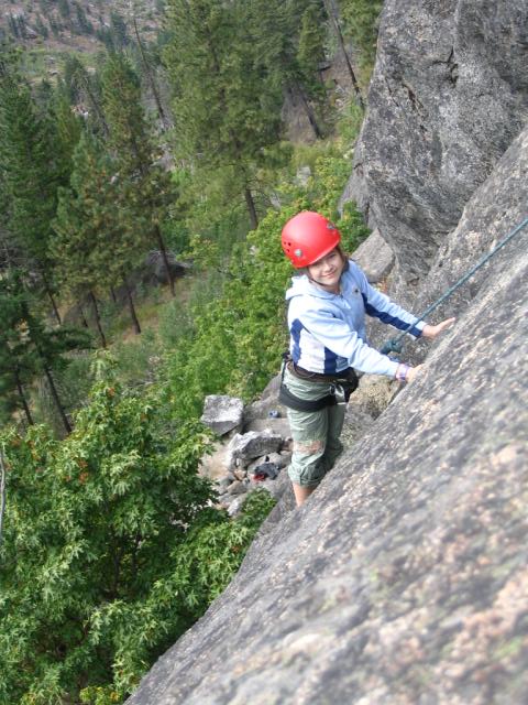 Rock climbing
