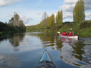 Kayaking the Snoqualmie