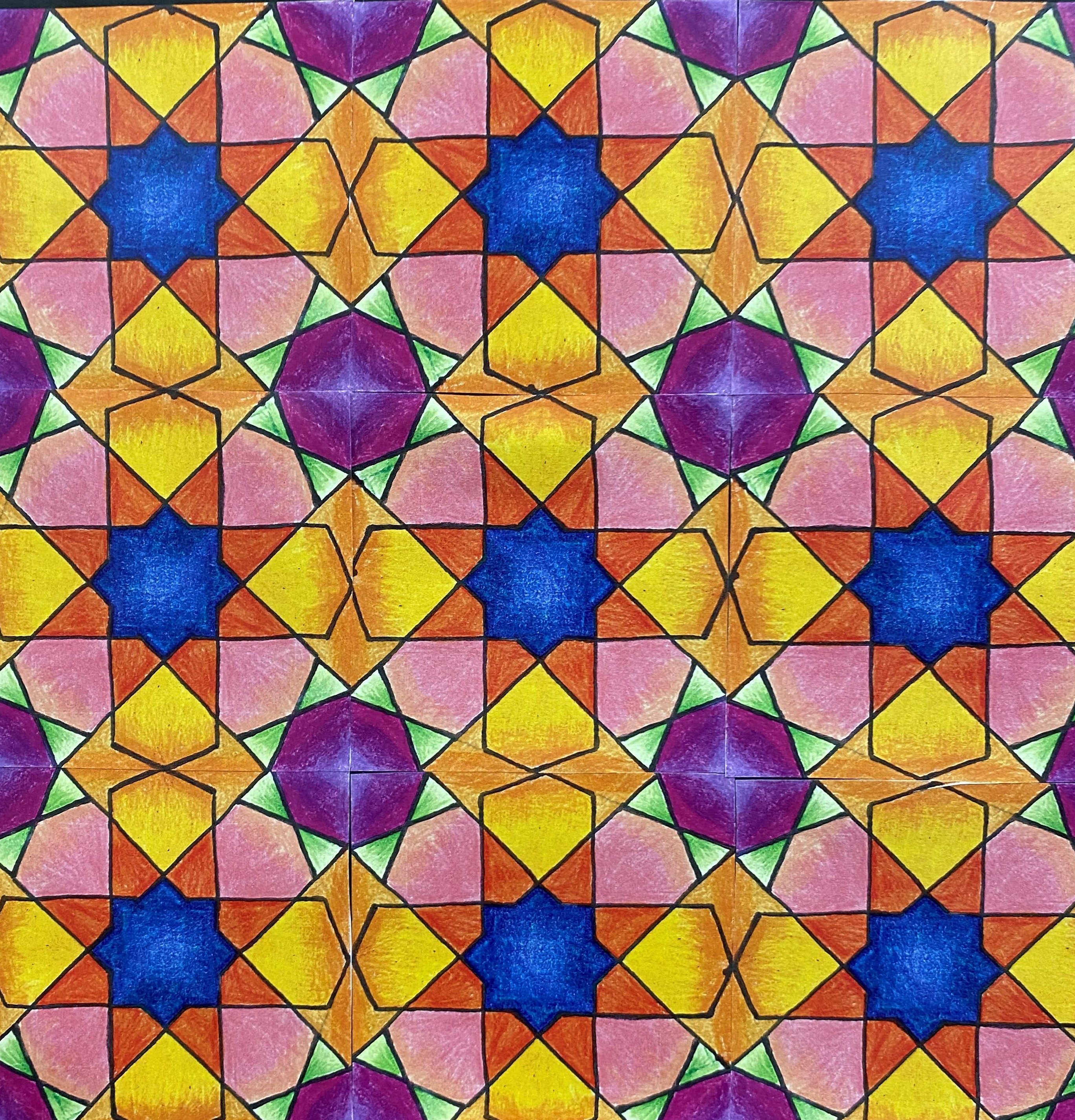 Tile design by Fareed Pirzada