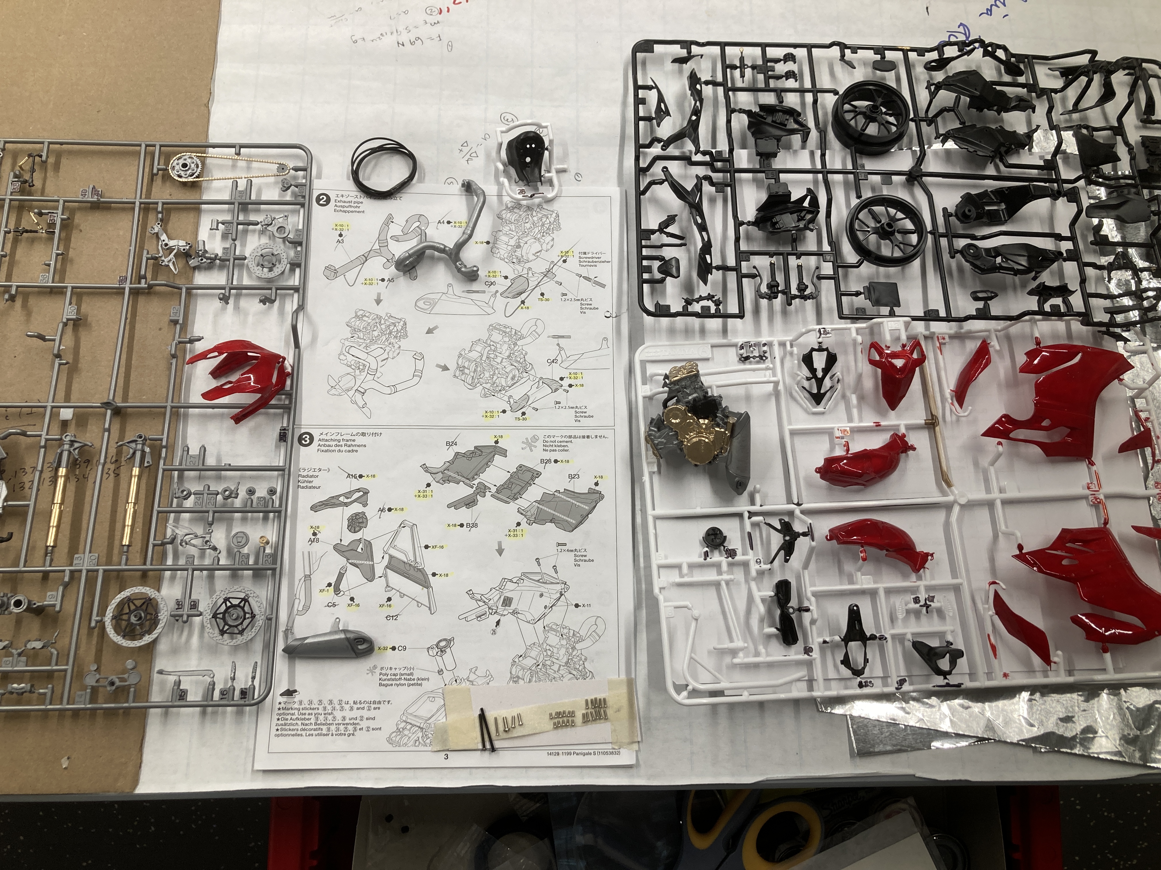 Ducati 1299 Panigale V4 under construction.....SO MUCH FUN!