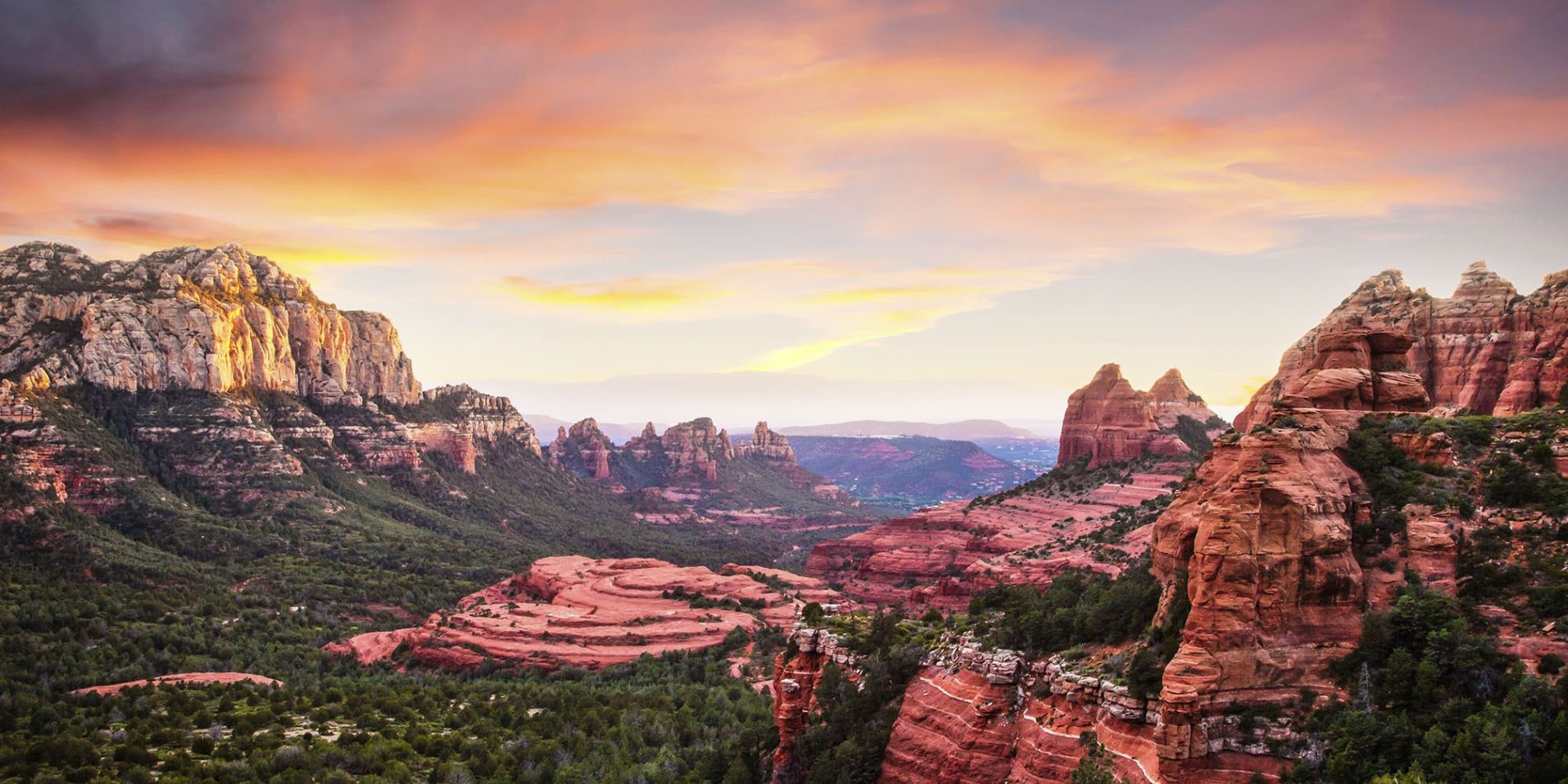 red rocks