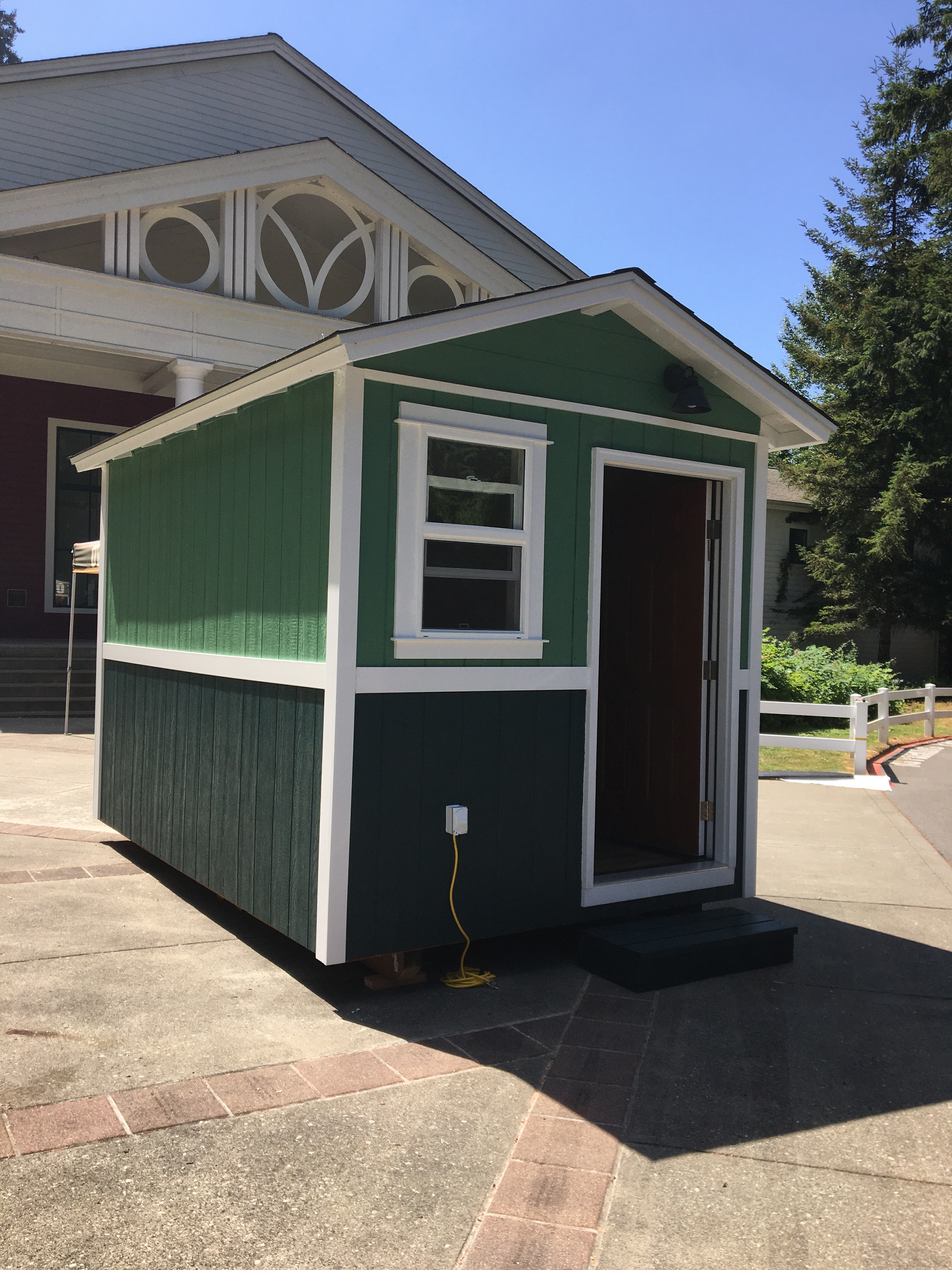 This Overlake-built house is now part of the New Hope Village on Aurora Ave.