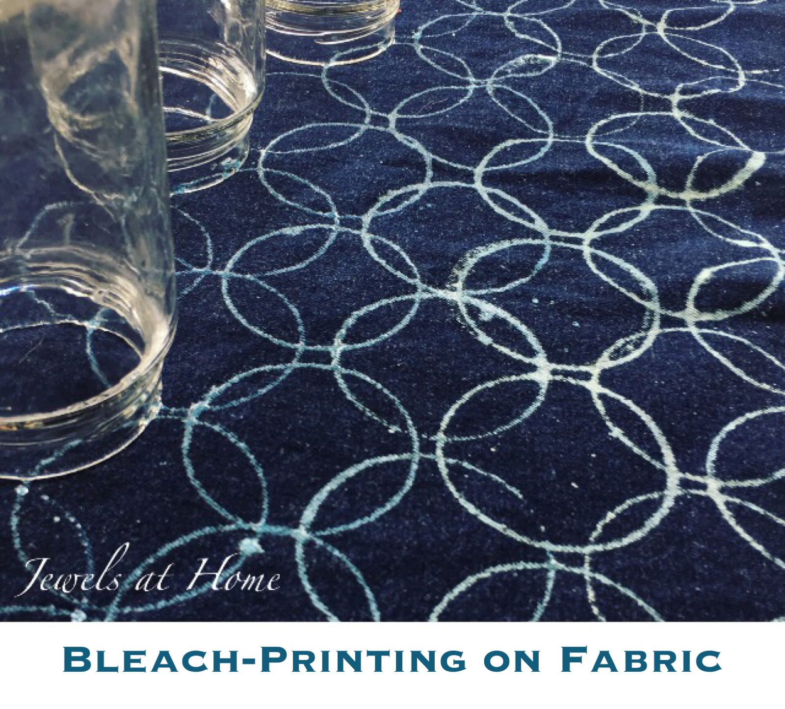 bleach printing on fabric