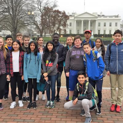 Students in Washington DC