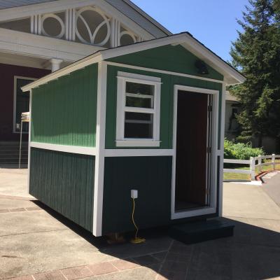 This Overlake-built house is now part of the New Hope Village on Aurora Ave.