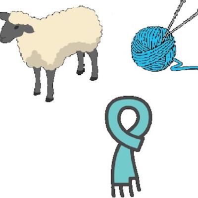 sheep to scarf