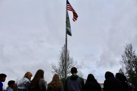 student walkout