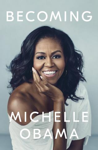 Cover of Michelle Obama's biography 'Becoming'
