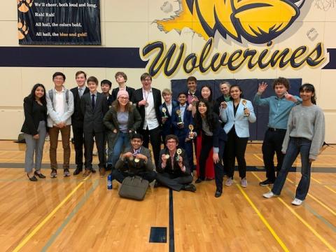 Overlake debate team success