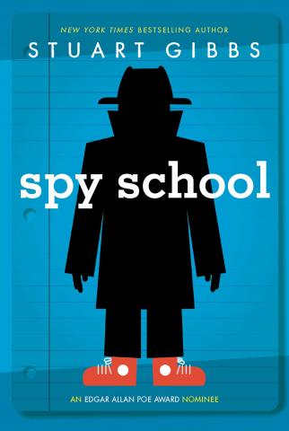 Cover of Stuart Gibbs' book "Spy School"