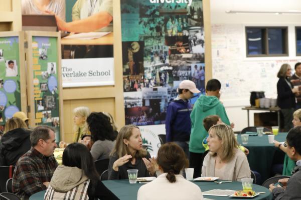 reception in campus center