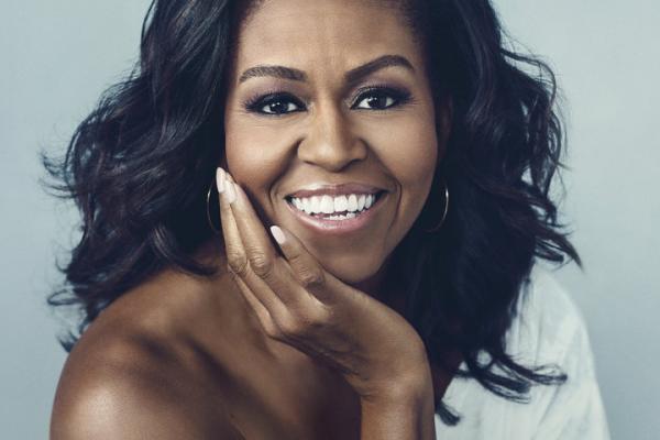 Cover of Michelle Obama's biography 'Becoming'