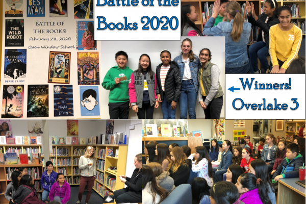 Collage of photos from Battle of the Books