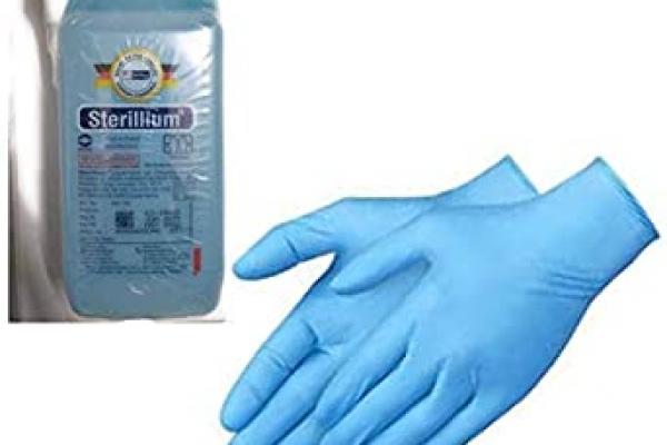 hand sanitizer gloves