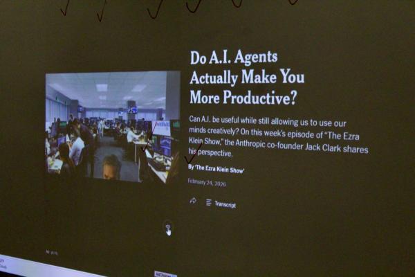 AI and digital wellness lesson